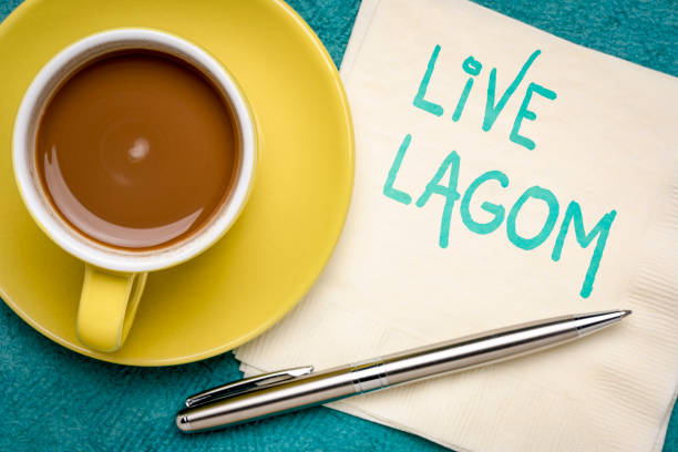istock live Lagom - Swedish philosophy for balanced life 1158538201