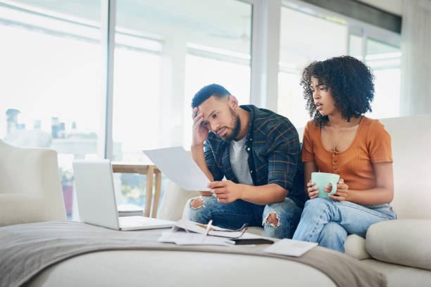 istock Debt is putting a strain on their marriage 1158539299
