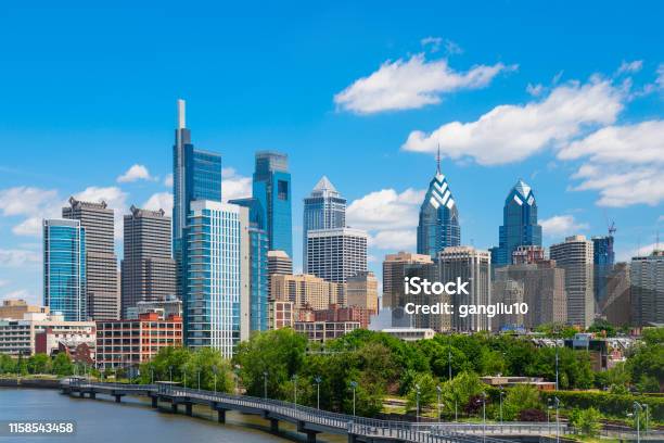 Philadelphis Stock Photo - Download Image Now - Philadelphia - Pennsylvania, Urban Skyline, USA