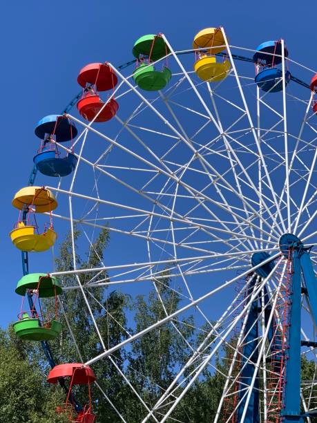 istock attraction ferris wheel in the park 1158564956