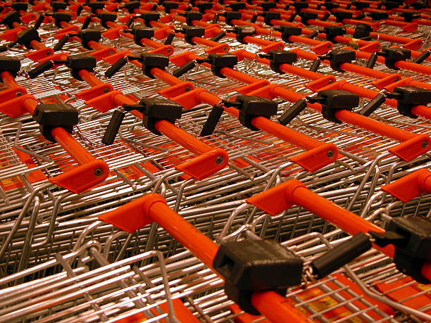 supermarket texture stock photo