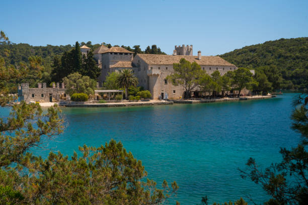 istock The Benedictine monastery on Mljet, Croatia 1158568048