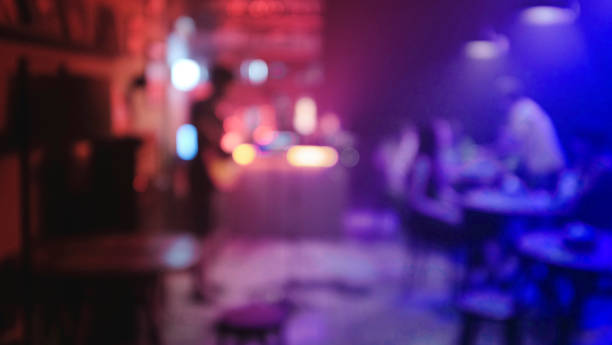 istock people having fun in a disco or night club. blur effect for an artistic touch 1158575715