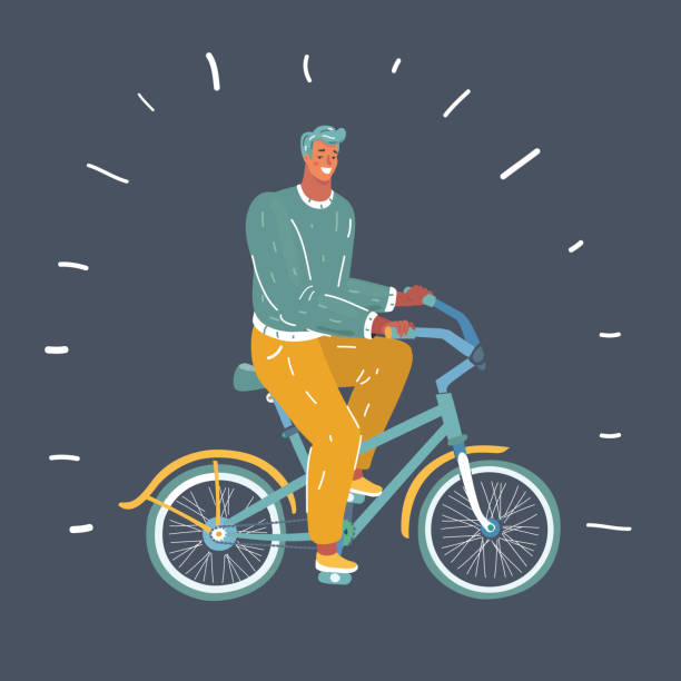 istock Man on his bike outdoors 1158575751