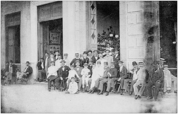 istock US Army black and white photos: Men, Havana, Cuba 1158582844