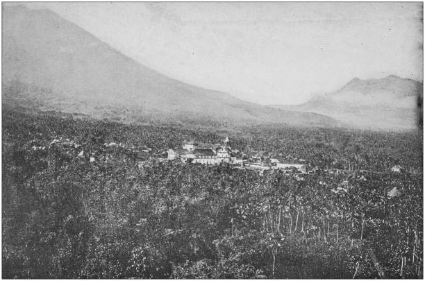 istock US Army black and white photos: Luzon, Philippines, Catholic Convent 1158584592