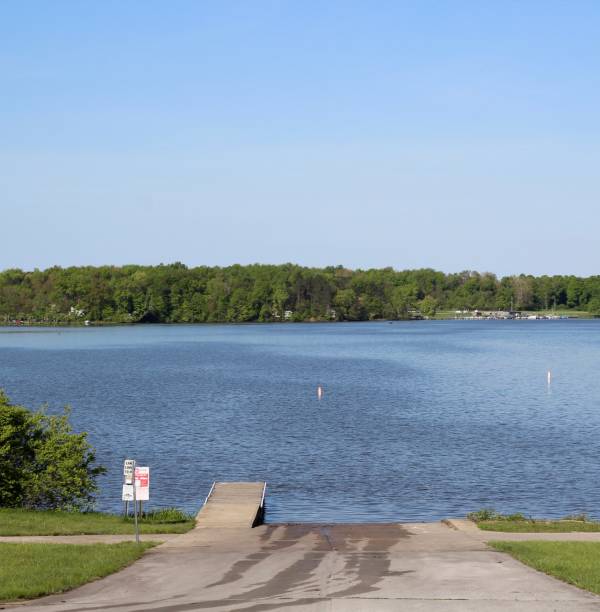 istock Lake and Boat Launch Area 1158584603