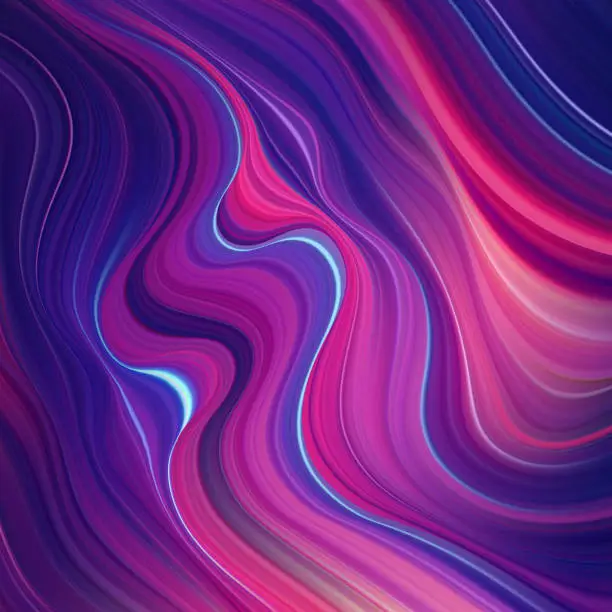 Vector illustration of Vector Modern colorful flow background. Wave color Liquid shape. Abstract design.