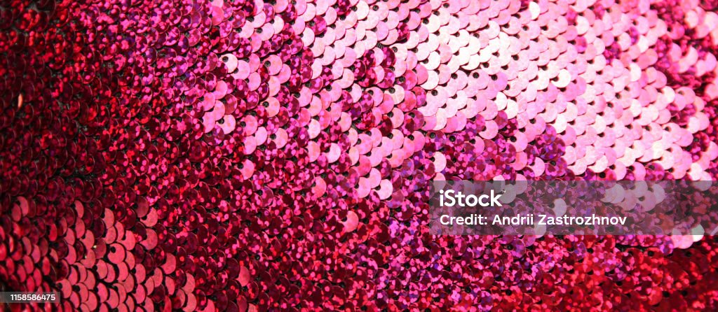 Fashion Pink Sequin Background Fabric Glitter Surfactant Stock Photo -  Download Image Now - iStock