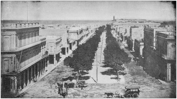 istock US Army black and white photos: Prado, Havana, Cuba 1158586687