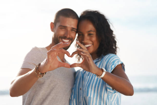 istock Your heart is held close to mine 1158593094