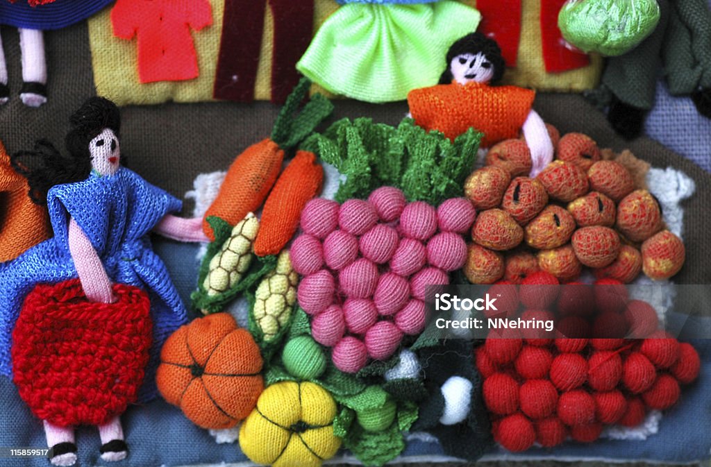 Splendide opere d'arte al Country Market Arpiller - Foto stock royalty-free di Frutta
