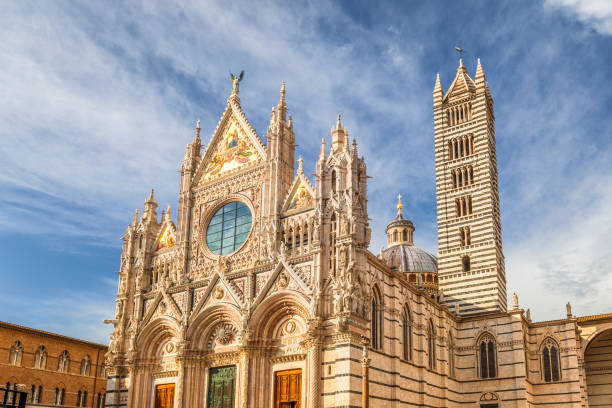 istock Siena Cathedral, a medieval church. 1158602359