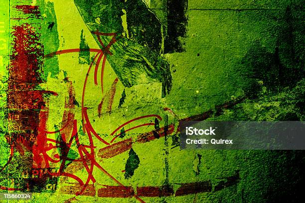 Grün Grunge Stockfoto und mehr Bilder von Abstrakt - Abstrakt, Farbbild, Farbton
