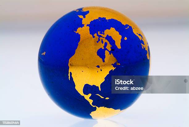 Grungey Welt North America Stockfoto und mehr Bilder von Globus - Globus, Gold - Edelmetall, Goldfarbig