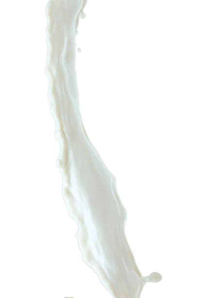 istock A Milk Splash On White Background, isolated 1158605198