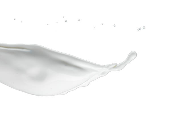 istock A Milk Splash On White Background, isolated 1158605297