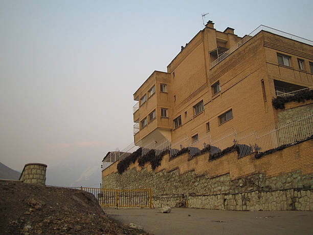 Hotel in Tehran stock photo