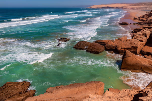 istock Atlantic Ocean Coast in Morocco , North Africa 1158607120