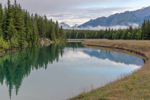 istock Canal in Banff National Park 1158608511