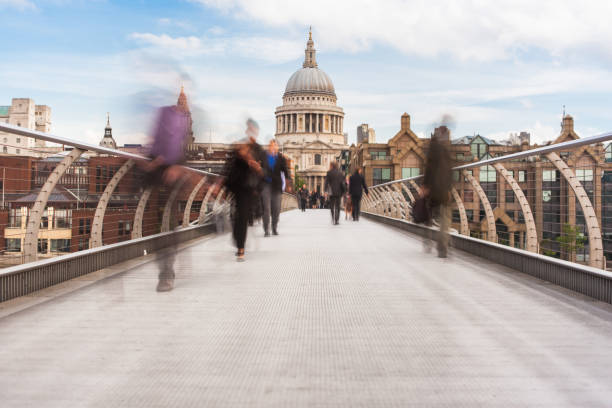 istock Millennium Bridge in London 1158611810