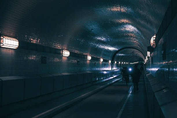 istock Old Elbe Tunnel opened in 1911 1158614106