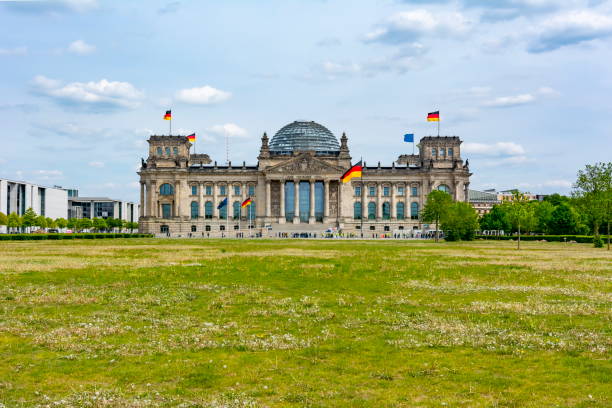istock Reichstag building (Bundestag - parliament of Germany) in Berlin 1158614985