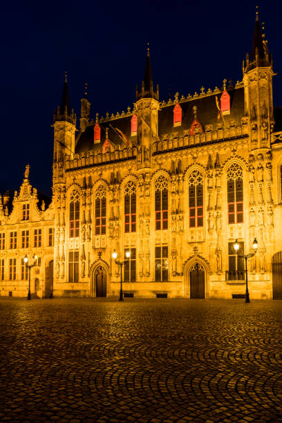 istock Bruges City Hall on Burg Square 1158615042