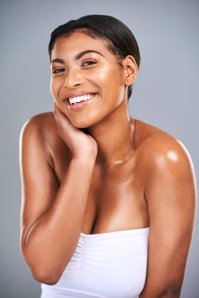 istock My skin never looked or felt better 1158616491
