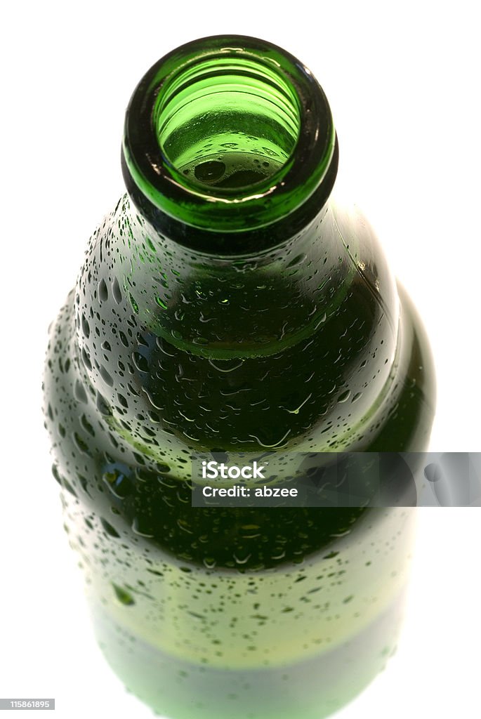 オープントップのビールの瓶、ハイキー - 角度のロイヤリティフリーストックフォト