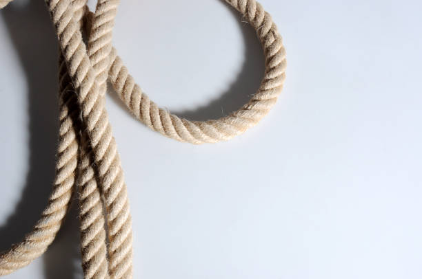 istock Rope on the white isolated background 1158621197
