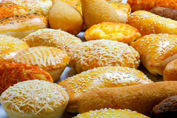 istock Brazilian Snack with cheese and ham 1158622433