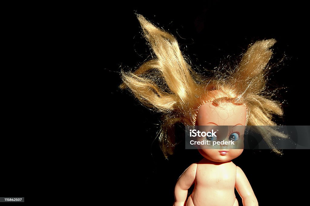 Ужас кукла - Стоковые фото Волосы человека роялти-фри