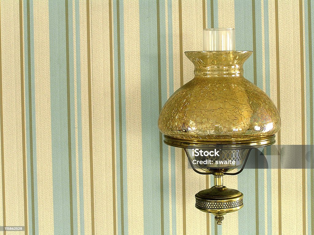 Lámpara de estilo - Foto de stock de Pared libre de derechos