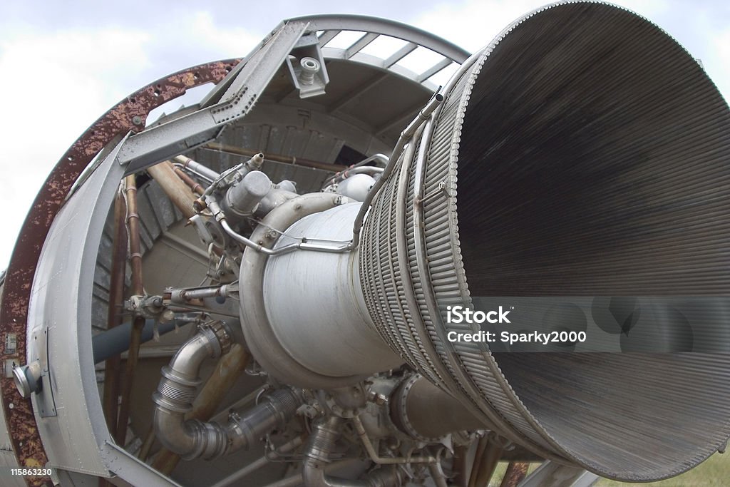 Raketenmotor 1 - Lizenzfrei Rakete Stock-Foto