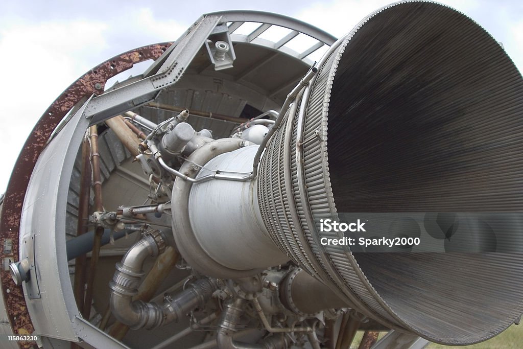 Rocket motore 1 - Foto stock royalty-free di Missile - Razzo spaziale