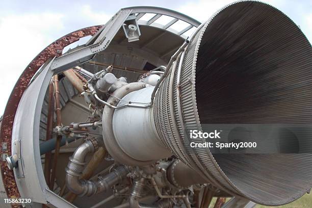 Rocket Motore 1 - Fotografie stock e altre immagini di Missile - Razzo spaziale - Missile - Razzo spaziale, Titano - Satellite, Missile - Armi