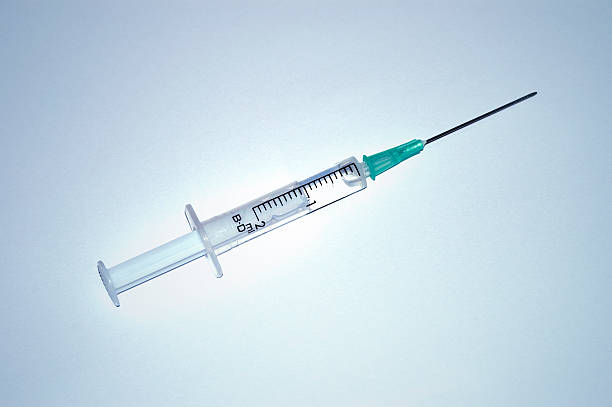 syringe stock photo