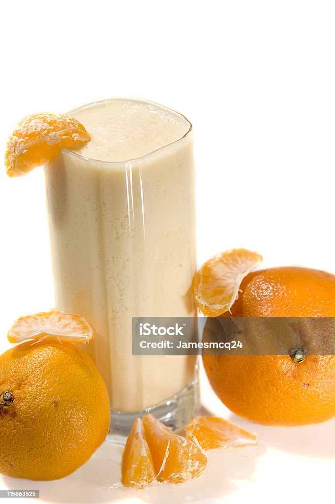 Orange Cream Smoothie Alcohol - Drink Stock Photo