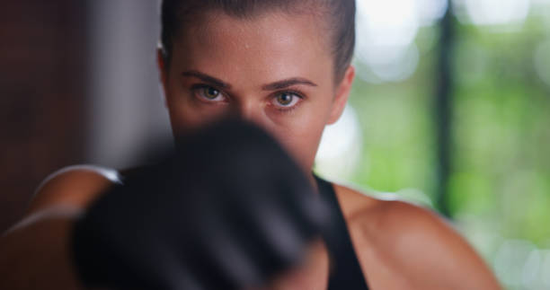 istock She's got a fist full of confidence 1158635523