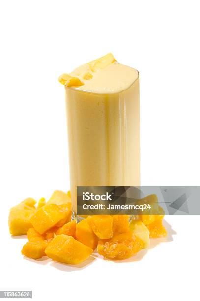 Mango Smoothie Stock Photo - Download Image Now - Cold Drink, Cold Temperature, Color Image