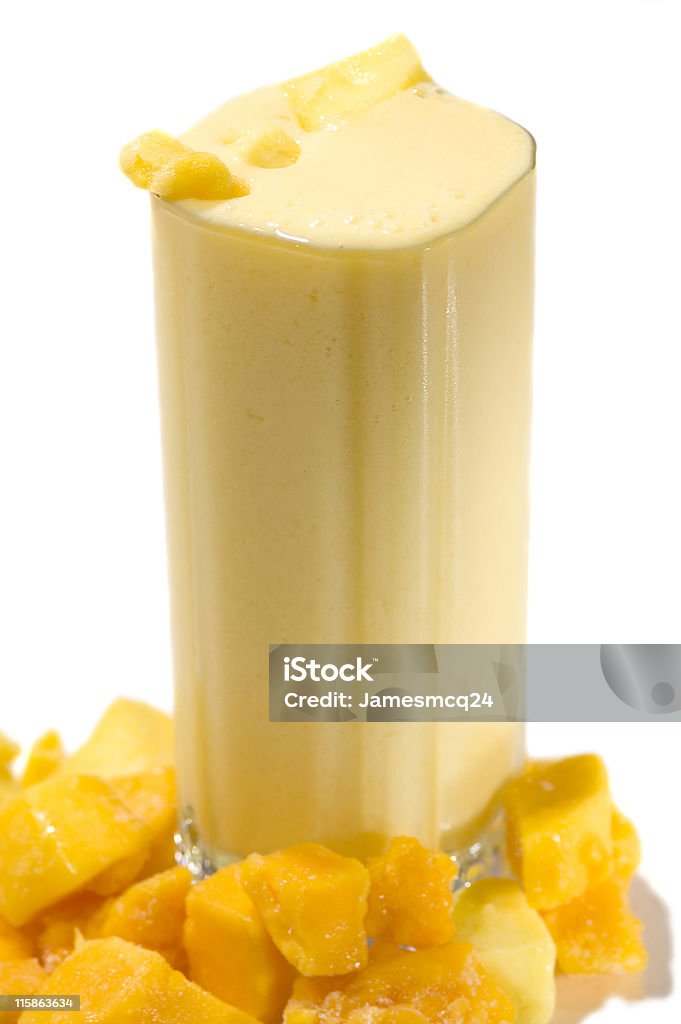 Batido de Mango - Foto de stock de Batido de frutas libre de derechos