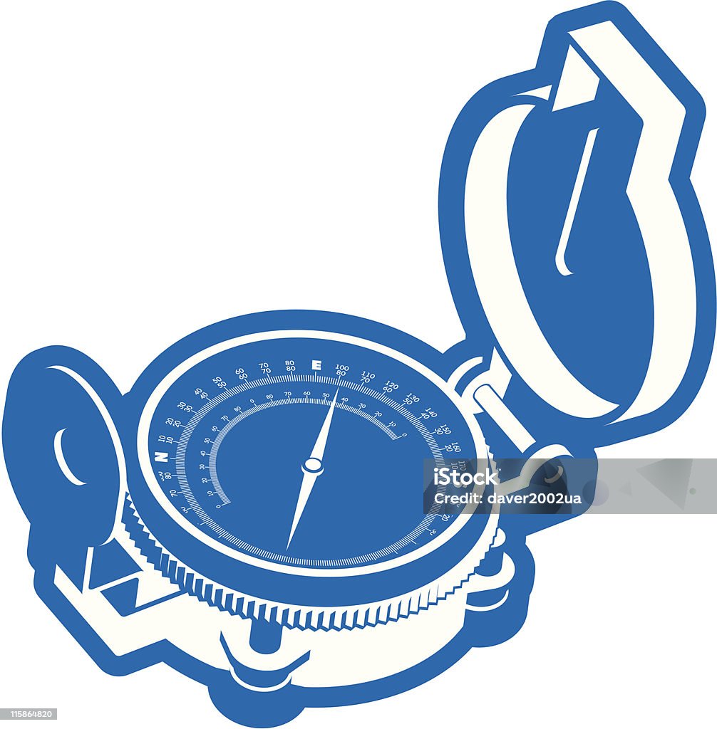 Vector Compass Stock Illustration - Download Image Now - Navigational ...