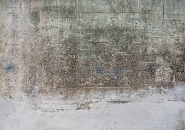 istock Texture of old gray concrete wall for background 1158650220