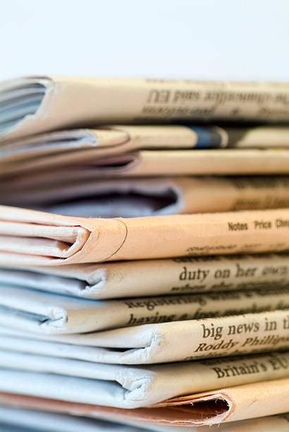 istock Pile of newspapers 05 115865091