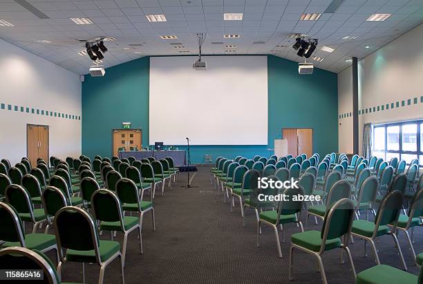 Medium Sized Conference Room 02 Stock Photo - Download Image Now - Church, Entrance Hall, Device Screen