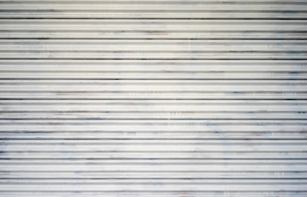 istock Corrugated metal sheet,Slide door ,Roller shutter 1158662862