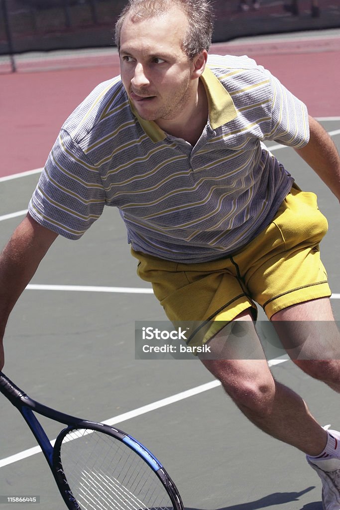 Jogador de ténis - Royalty-free Adulto Foto de stock