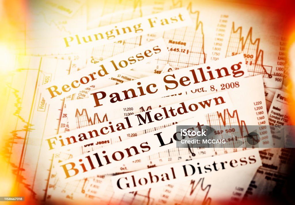 Panic Selling Stock Photo - Download Image Now - Stock Market Crash ...