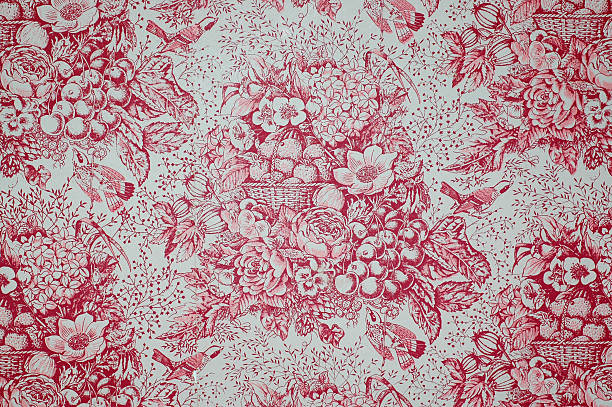 Victorian wallpaper.